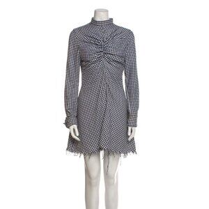 Marques' Almeida Houndstooth Mini Dress Sz 8